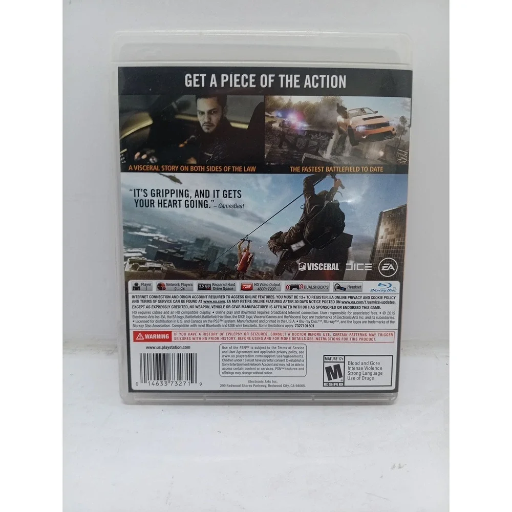 Battlefield Hardline (Sony PlayStation 3, 2015)